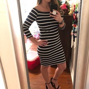 🎉2/$10🎉 ✨Black and white striped dress